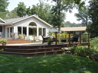 Waterfront Garden - Chesapeake Bay — Landscape Design project by CLINTON+RIES Landscape Architects, PC