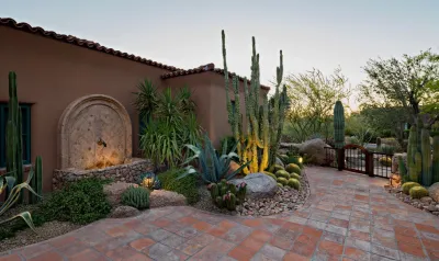 Desert Foothills Landscape - Garden Remodeling in Cave Creek, AZ