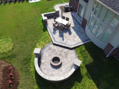 Design One Landscaping - Retaining Wall Construction in Lake Orion, MI