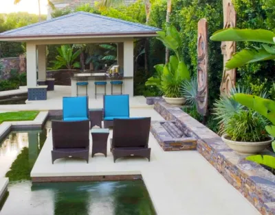 Private Residence in Newport Beach — Landscape Design project by Exteriors Inc. Landscape Design in Newport Beach