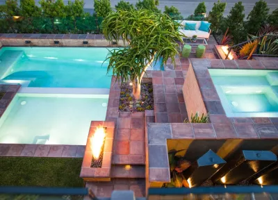 Private Residence in Cameo Shores — Landscape Design project by Exteriors Inc. Landscape Design in Newport Beach