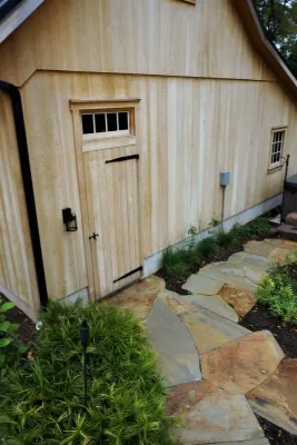 Colonial Farmhouse Garden, Royersford — Landscape Design project by Donald Pell - Gardens in Royersford