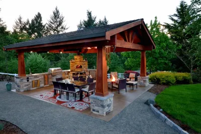Buckhaven Pavilion by Drake's 7 Dees Landscaping & Garden Center