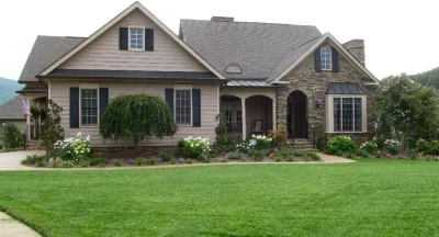 Contemporary Hixson Home — Landscape Design project by Dream Gardens Landscape Design & Installation