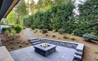 Roxbury, CT | Retaining Walls Build | Stone Boulder Walls — Landscape Design project by John Spector Landscape Design