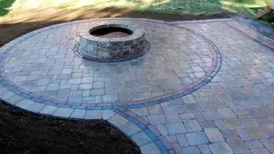 Brookfield, CT | Brick & Stone Paver Patio Installer Near Me — Landscape Design project by John Spector Landscape Design in Brookfield