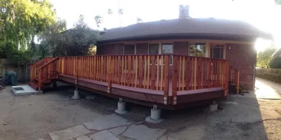 Batu Deck in Pasadena — Landscape Design project by DVA Consulting And Design in Pasadena