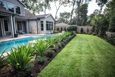 Hillshire Village Backyard Paradise by E.L.I. Land Design, LLC
