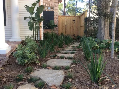 Memorial Dr. Landscape by E.L.I. Land Design, LLC