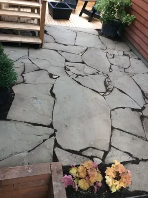 Baby Bluestone — Landscape Design project by Grateful Beds