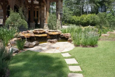 Carlton Woods Project — Landscape Design project by E.L.I. Land Design, LLC in The Woodlands