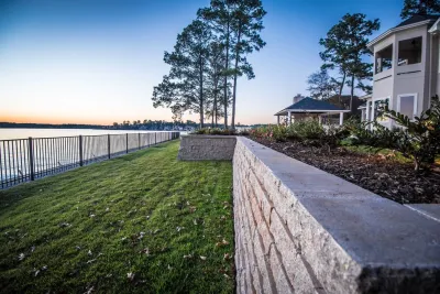 Bentwater Lake House by E.L.I. Land Design, LLC