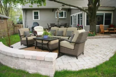 Patios, Walkways and Walls — Landscape Design project by Green City Gardens