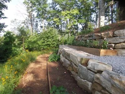 Vegetable and Herb Gardens — Landscape Design project by Earth Design, Inc. in Greenville