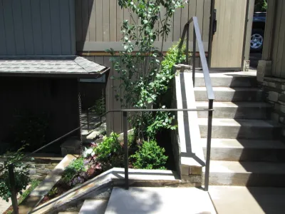 Terraced Entry Garden — Landscape Design project by Lazar Landscape Design And Construction in Oakland