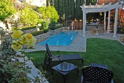 Formal Pool Garden — Landscape Design project by Lazar Landscape Design And Construction in Benicia