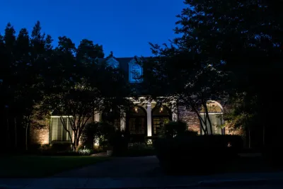 Lighthouse Outdoor Lighting - Landscape Design in Madison, MS