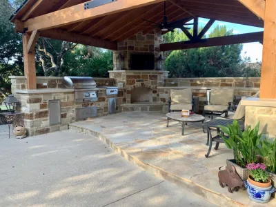 Rocky Creek - Geranium Cove — Landscape Design project by 622 Outdoor Lifestyles in Bee Cave