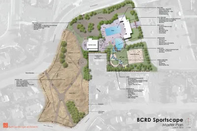 Blaine County Recreation District Aquatic Center Master Plan — Landscape Design project by Lyon Landscape Architects - Sun Valley