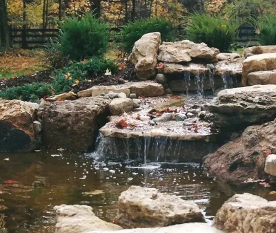 water featires — Landscape Design project by Mark Foster Design Build