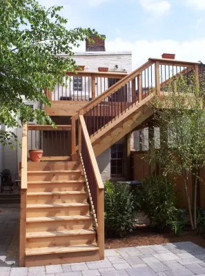 DC urban backyard — Landscape Design project by Earth Essence Designs
