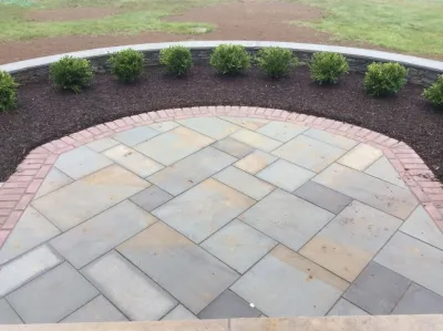 Chester, NJ Front Entryway Makeover — Landscape Design project by Earth, Turf & Blooms in Chester