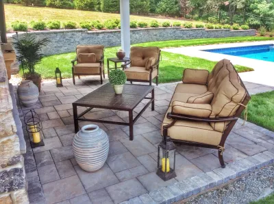 Morristown, NJ : From a Blank Canvas to Ultimate Relaxation — Landscape Design project by Earth, Turf & Blooms