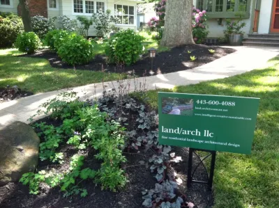 Small entry garden — Landscape Design project by Land/arch Landscape Architecture