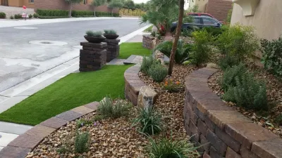 Front Yard Landscaping — Landscape Design project by Land View Landscape