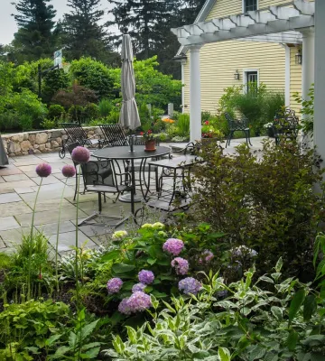 Needham Residence — Landscape Design project by A Blade Of Grass in Needham