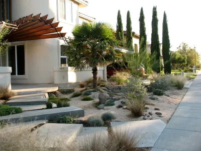 Ecological Landscape Design - Rainwater Harvesting System Installation in Davis, CA