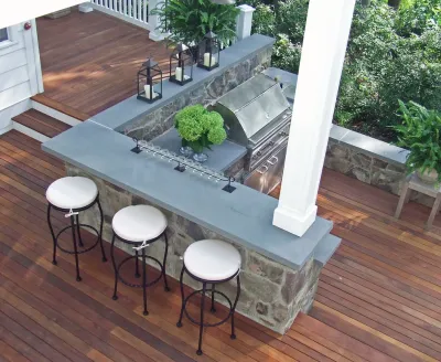 Outdoor Kitchens — Landscape Design project by Quayle & Company Design/Build