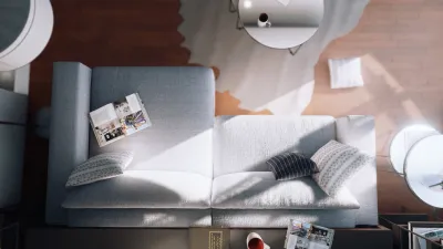 Modern Single Bedroom Apartment — Landscape Design project by Edge VR Studios