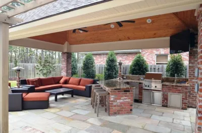 Outdoor Kitchens & Gazebos — Landscape Design project by Eduardo Jenkins Landscape Architect & Planner, LLC