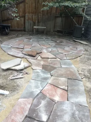 Paving Photos (in progress) — Landscape Design project by Reber Landscape Architecture