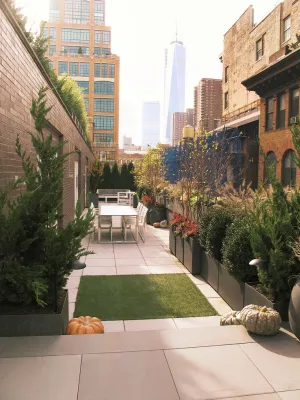 Elevations Urban Landscape Design Inc. - Drip Irrigation System Installation in Brooklyn, NY