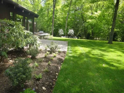Wayland Residence — Landscape Design project by Elizabeth Gourley Design in Wayland