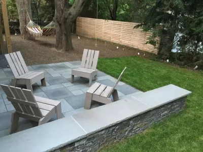 Arlington Oasis — Landscape Design project by Elizabeth Gourley Design in Arlington