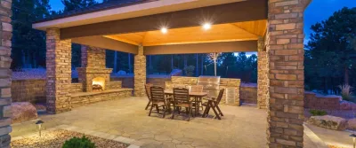 West Hartford, CT | Deck Lighting | Landscape Lighting | Outdoor Lighting by Environmental Design & Landscaping LLC