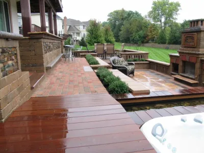 Glen Ellyn Backyard — Landscape Design project by Nelson Design Associates, Inc.