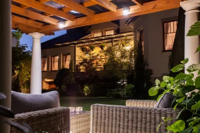 Hartford, CT – Landscape & Outdoor Lighting, Deck & Patio Lighting in Manchester — Landscape Design project by Environmental Design & Landscaping LLC in Hartford