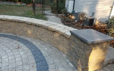 Longmeadow, MA | Unilock Paver Patios, Walls, Walkways Install — Landscape Design project by Environmental Design & Landscaping LLC