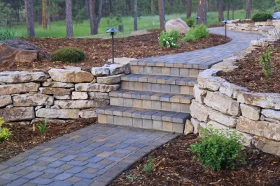 Agawam, MA – Masonry Hardscape Services, Patios, Walkways, Brick & Stone Masonry — Landscape Design project by Environmental Design & Landscaping LLC