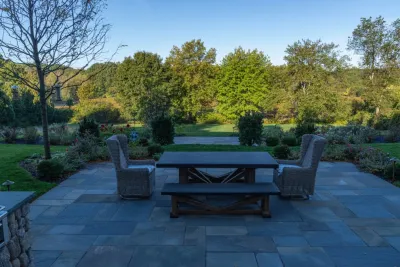 a Blade of Grass - Outdoor Lighting Installation in Sudbury, MA