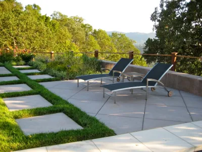 Alamo Retreat — Landscape Design project by Environmental Foresight, Inc.