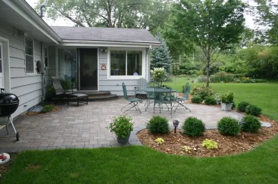Bloomington Back Yard Patio Project — Landscape Design project by Steve Wilde - Bachman's Landscape Design