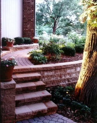 Edina Back Yard-1997 MNLA Design Award — Landscape Design project by Steve Wilde - Bachman's Landscape Design in Edina