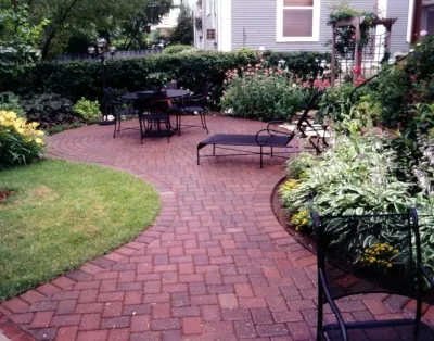Minneapolis Back Yard Project-2001 MNLA Design Award — Landscape Design project by Steve Wilde - Bachman's Landscape Design