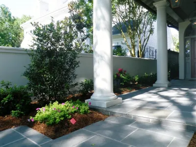 Entryways — Landscape Design project by Exterior Designs, Inc. By Beverly Katz in New Orleans
