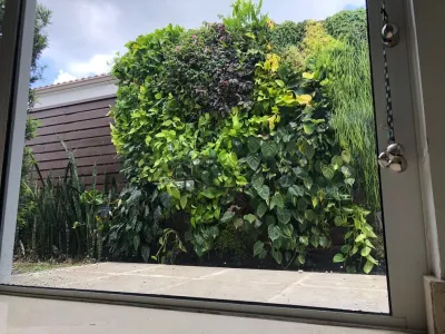 Keystone Residence Miami — Landscape Design project by Symbiotik Walls
